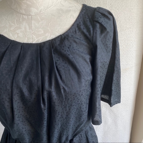 3.1 Phillip Lim S Prairie Print Dress Ditsy Floral Black Print - Picture 5 of 8